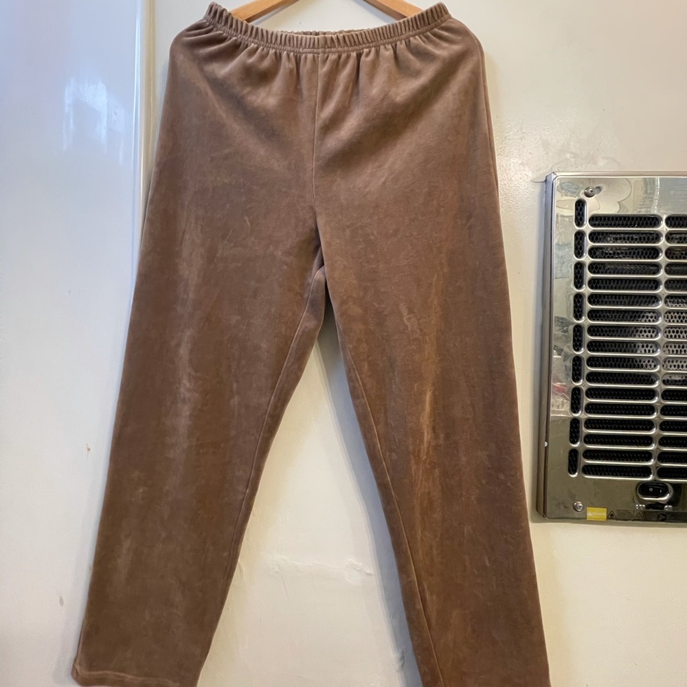 Velvet pants